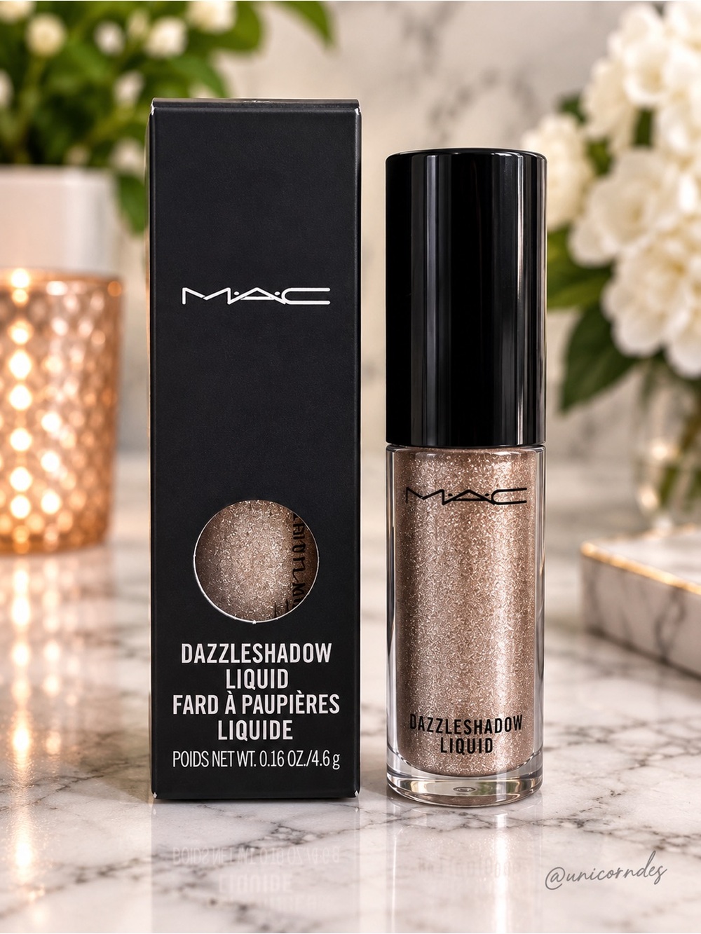 MAC Dazzleshadow Liquid Not Afraid To Sparkle Hard to Find Glitter Eyeshadow